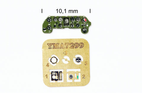 Yahu Models YMA7299 1/72 A5M1 Instrument Panel (for AVI Models)