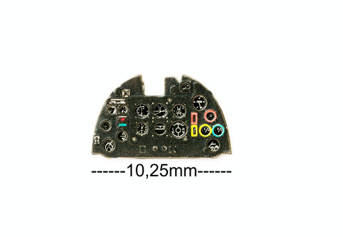 Yahu Models YMA7306 1/72 Spitfire Mk.II Instrument Panel (for Revell)