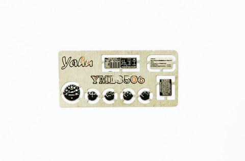 Yahu Models YML3506 1/35 UAZ-469 (PL) Instrument Panel (for Military Wheels / Trumpeter)