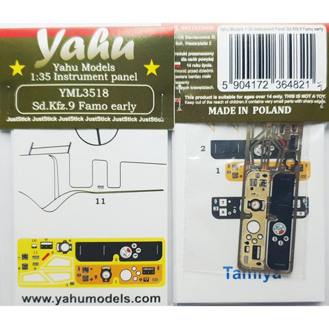 Yahu Models YML3518 1/35 Sd.Kfz. 9 Famo Early Version (for Tamiya)