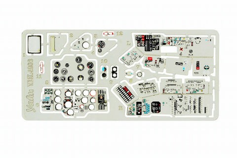 Yahu Models YML4802 1/48 Su-17 / Su-22 Instrument Panel (for Kitty Hawk Models)