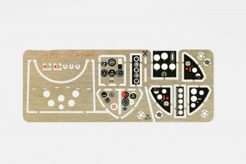 Yahu Models YML4803 1/48 IAR-80 Early Version Instrument Panel (for HobbyBoss)