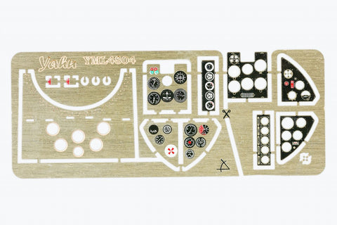 Yahu Models YML4804 1/48 IAR-80 Late Version Instrument Panel (for HobbyBoss)