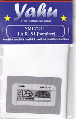 Yahu Models YML7211 1/72 IAR-81 (Bomber) Instrument Panel (for A-model / Park Model)