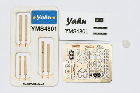 Yahu Models YMS4801 1/48 PZL P.11 Set