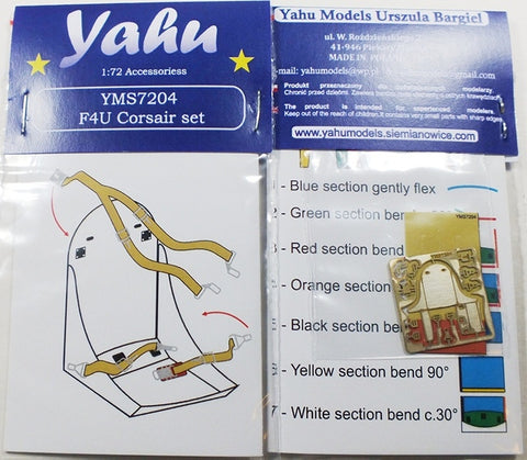 Yahu Models YMS7204 1/72 F4U-1A Corsair Set