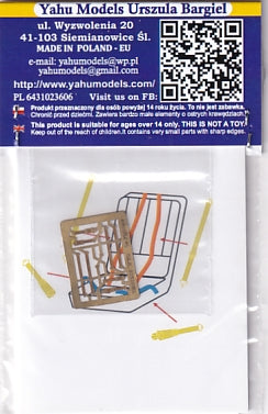 Yahu Models YMS7219 1/72 WWII Seatbelts - SU - Lavochkin Fighter