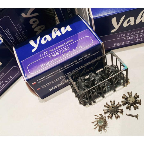 Yahu Models YMS7230 1/72 Fiat A.74 engine