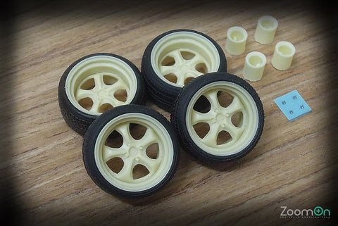 ZoomOn ZR015 1/24 16-inch Work VS-KF wheel set