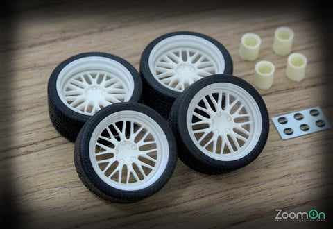 ZoomOn ZR017 1/24 19-inch BBS LM wheel set