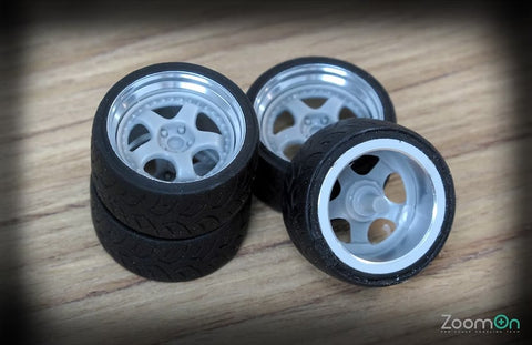 ZoomOn ZR032 1/24 18-inch Work Meister S1 wheel set
