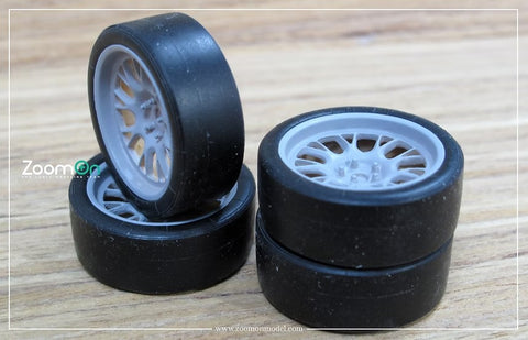 ZoomOn ZR073 1/24 18-inch BBS RE686 Wheel Set