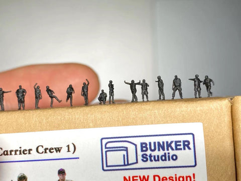 Bunker Studio USN35702 1/350 USN Personnel 2