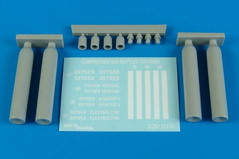AEROBONUS 320018 1/32 Compressed gas bottles - oxygen