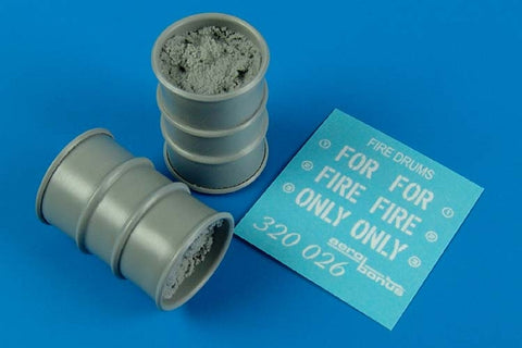 AEROBONUS 320026 1/32 Fire drums