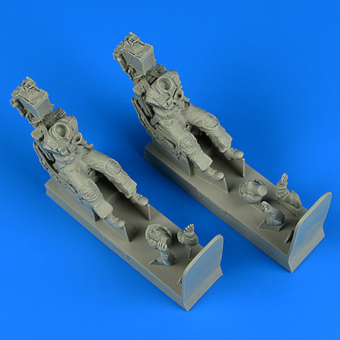 AEROBONUS 320110 1/32 US Navy Pilot & Operator with ej. seats for F-14A/B Tomcat (For TRUMPETER/TAMIYA)