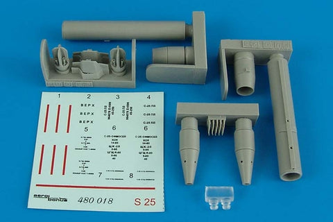 AEROBONUS 480018 1/48 S-25-L air-to-ground rocket