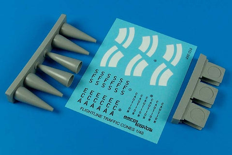 AEROBONUS 480054 1/48 Aircraft warning cones
