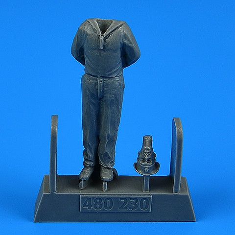 AEROBONUS 480230 1/48 Krigsmarine WWII Ceremony - Sailor for German Submarine U-Boat Type VIIC (For TRUMPETER)