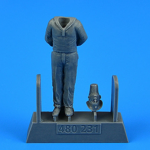 AEROBONUS 480231 1/48 Krigsmarine WWII Ceremony - Sailor for German Submarine U-Boat Type VIIC (For TRUMPETER)