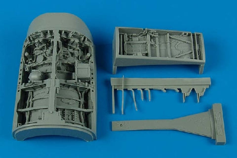 Aires 2056 1/32 F-16C Fighting Falcon wheel bays (For ACADEMY)