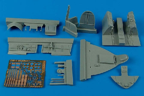 Aires 2087 1/32 F8F-1 Bearcat cockpit set (For TRUMPETER)