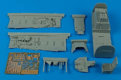 Aires 2091 1/32 P-51D Mustang cockpit set (For TRUMPETER)