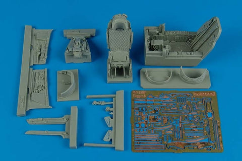 Aires 2137 1/32 MiG-23MF Flogger B cockpit set (For TRUMPETER)