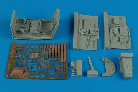 Aires 2142 1/32 Bf 109G-2 cockpit set (For TRUMPETER)