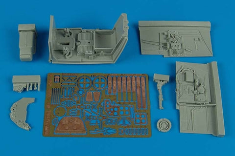 Aires 2144 1/32 Bf 109F-2/F-4 cockpit set (For TRUMPETER)