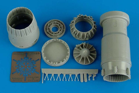Aires 2146 1/32 MiG-23 Flogger  exhaust nozzle - closed position (For TRUMPETER)