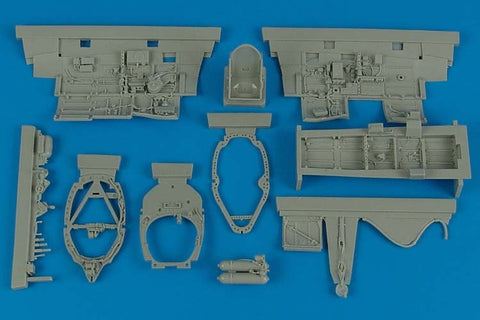 Aires 2148 1/32 Spitfire Mk. IX cockpit set (For TAMIYA)
