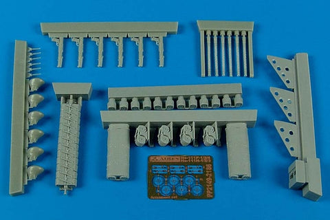 Aires 2149 1/32 He 111P-4 and He 111H-3 early armament set (For REVELL)