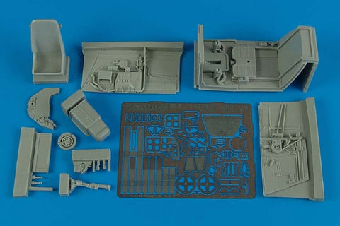Aires 2151 1/32 Bf 109F-2/F-4 cockpit set - (early version) (For HASEGAWA)