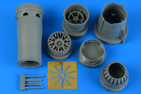 Aires 2266 1/32 MiG-21MF Fishbed J exhaust nozzle - closed (For TRUMPETER)