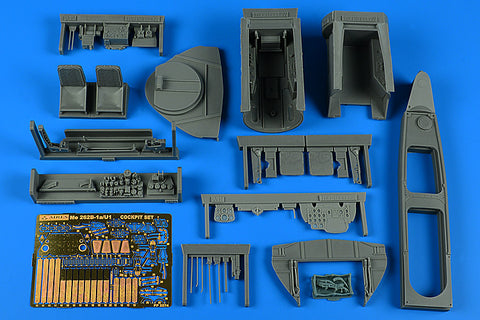 Aires 2274 1/32 Me 262 B-1a/U-1 Nightfighter cockpit set (For REVELL)