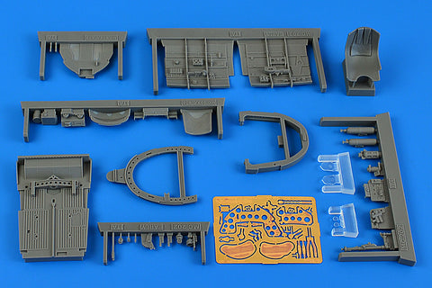 Aires 2276 1/32 Macchi MC.202 cockpit set - early v. (For ITALERI)