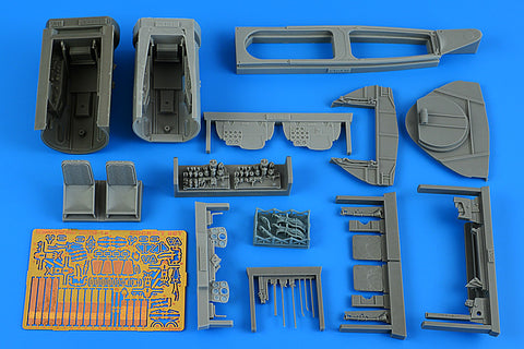 Aires 2280 1/32 Me 262B-1a cockpit set (For REVELL)