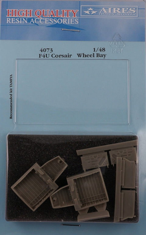 Aires 4073 1/48 F4U Corsiar wheel bays (For TAMIYA)