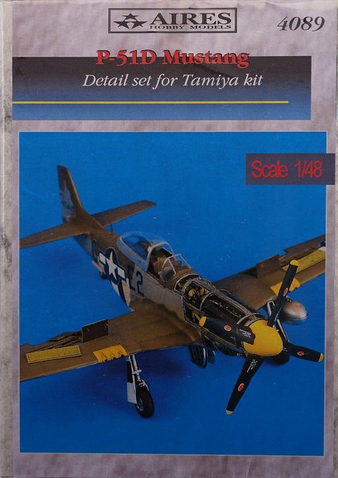 Aires 4089 1/48 P-51D Mustang detail set (For TAMIYA)
