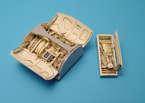 Aires 4194 1/48 F-16 Fighting Falcon wheel bays (For HASEGAWA)