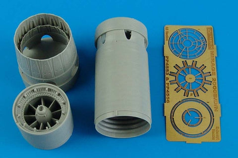 Aires 4553 1/48 Mirage 2000C/B/D/N exhaust nozzle - opened position (For KINETIC)