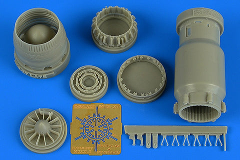 Aires 4742 1/48 MiG-27 Flogger late exhaust nozzle -opened (For TRUMPETER)