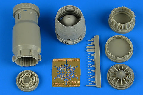 Aires 4748 1/48 MiG-23BN late exhaust nozzle - opened (For TRUMPETER)