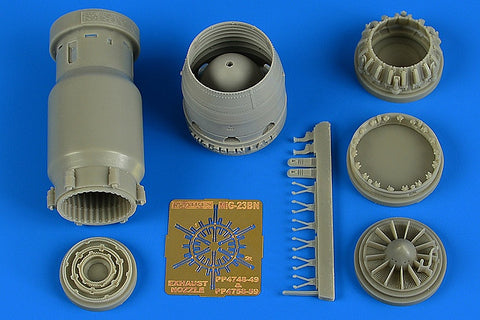 Aires 4749 1/48 MiG-23BN late exhaust nozzle - closed (For TRUMPETER)