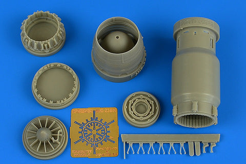 Aires 4753 1/48 MiG-27 early exhaust nozzle - opened (For TRUMPETER)
