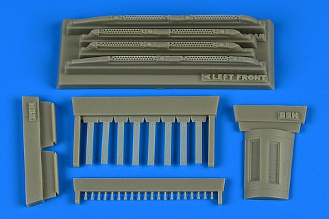 Aires 4757 1/48 Su-17/22M3/M4 Fitter K covered chaff/flare dispensers (For HOBBY BOSS)