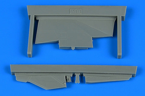 Aires 4794 1/48 MiG-23BN correct tail fin (For TRUMPETER)