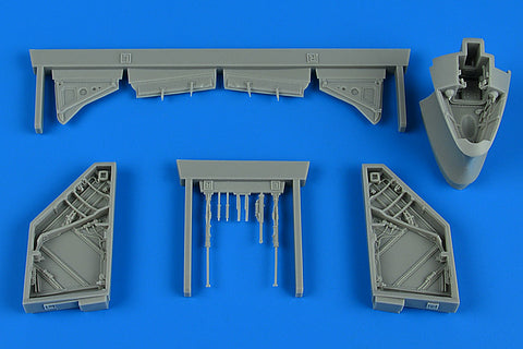 Aires 4910 1/48 MiG-17F Fresco C wheel bay (For AMMO)