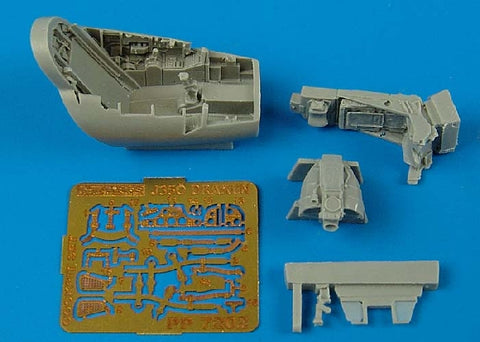 Aires 7202 1/72 J35Ö Draken cockpit set (For HAS/REV)